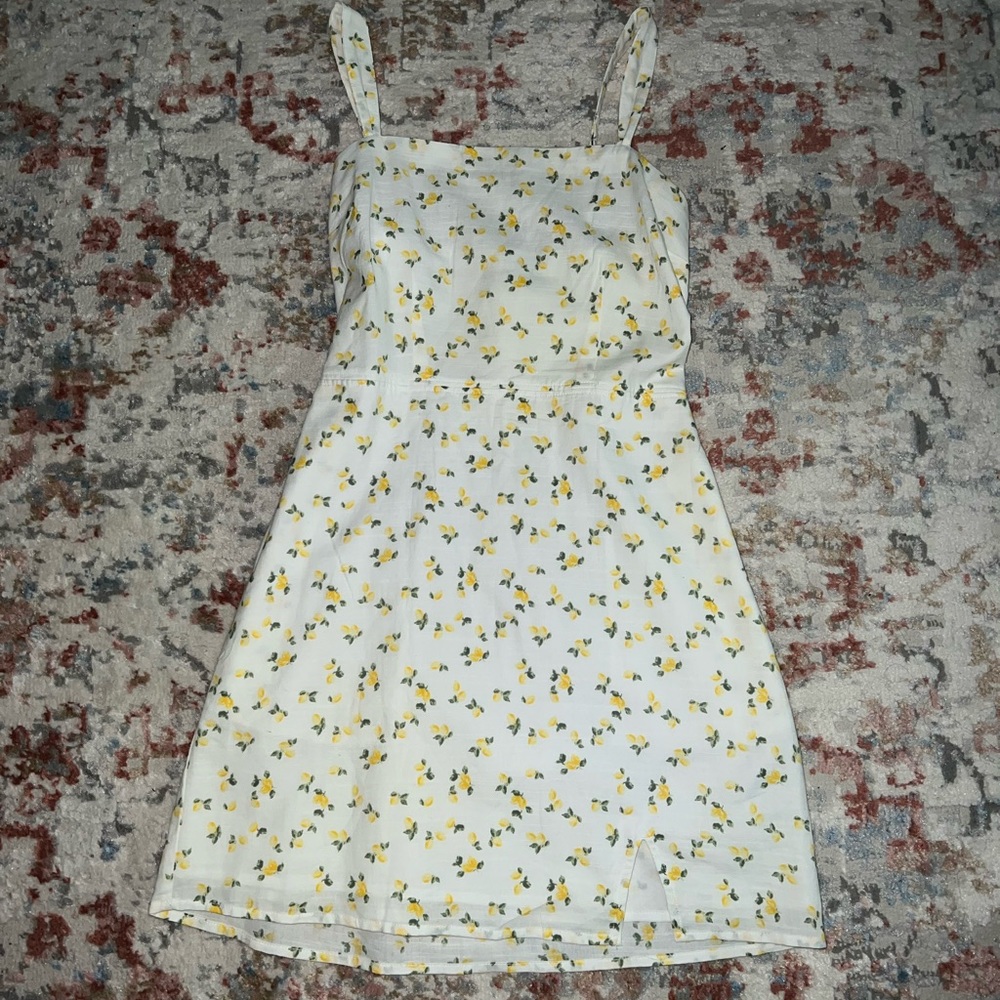 Abercrombie & Fitch Lemon Print Dress